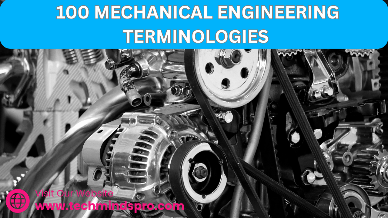 mechanical engineering terminology