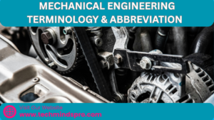 mechanical engineering abbreviation and terminology