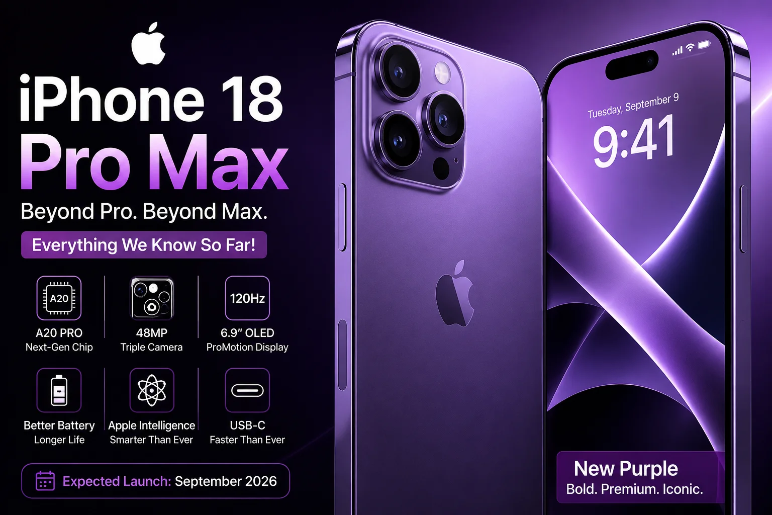 Apple iPhone 18 Pro Max