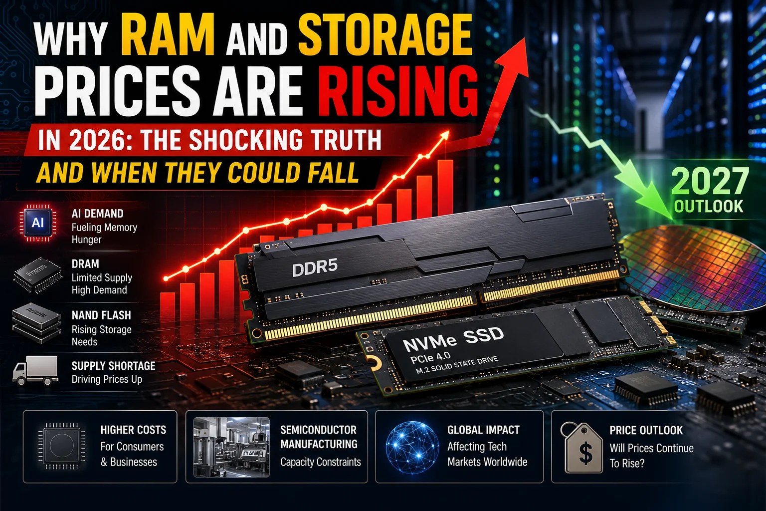Why RAM and Storage Prices Are Rising